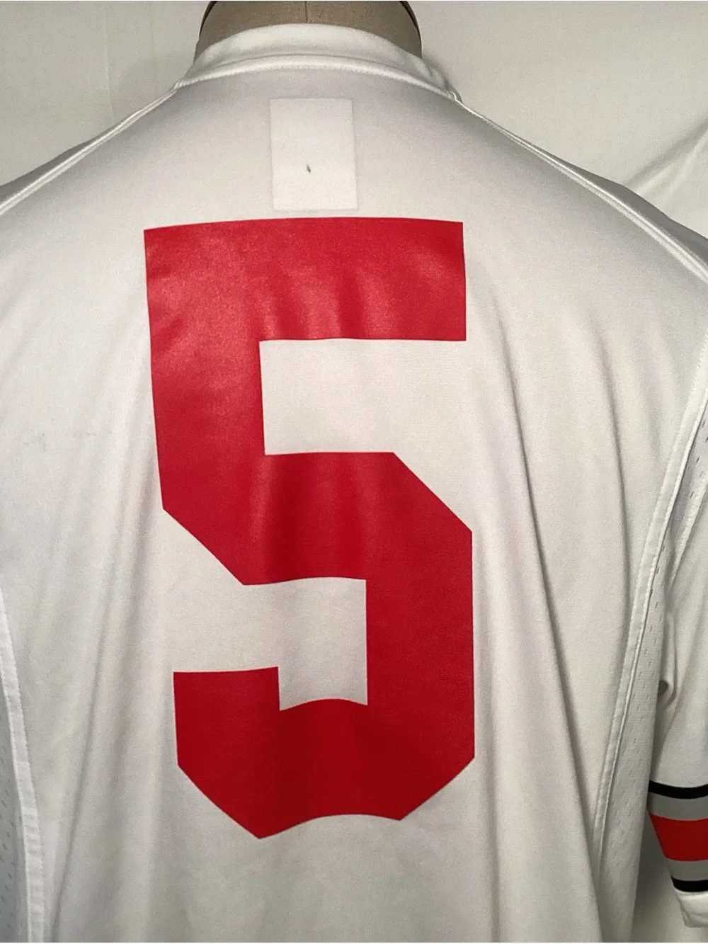 Ohio State Buckeyes Nike White and Red Football Jersey Men’s Size Medium
